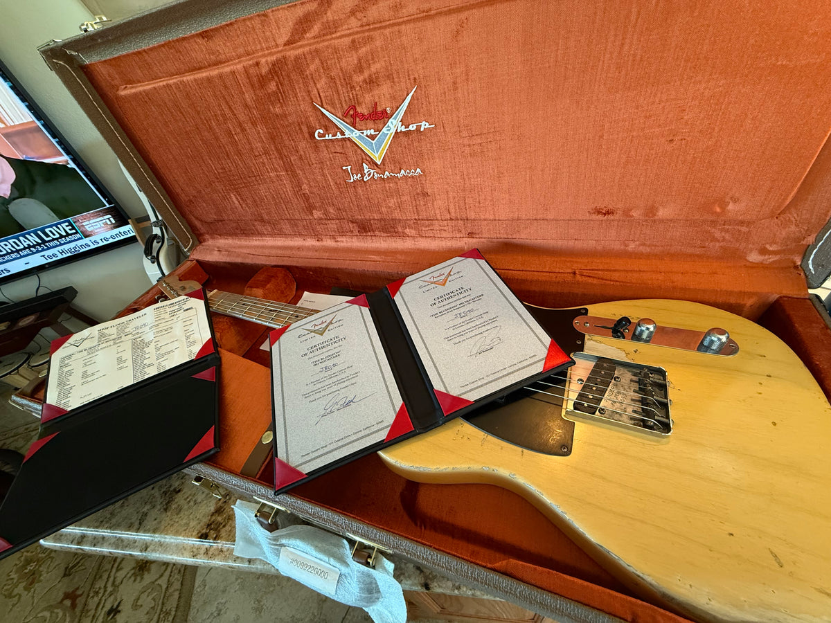 Fender Custom Shop Greg Fessler Masterbuilt “The Bludgeon” ’51 Nocaster Blonde Heavy Relic — JB090 (1 of 100) w/ Signed COA