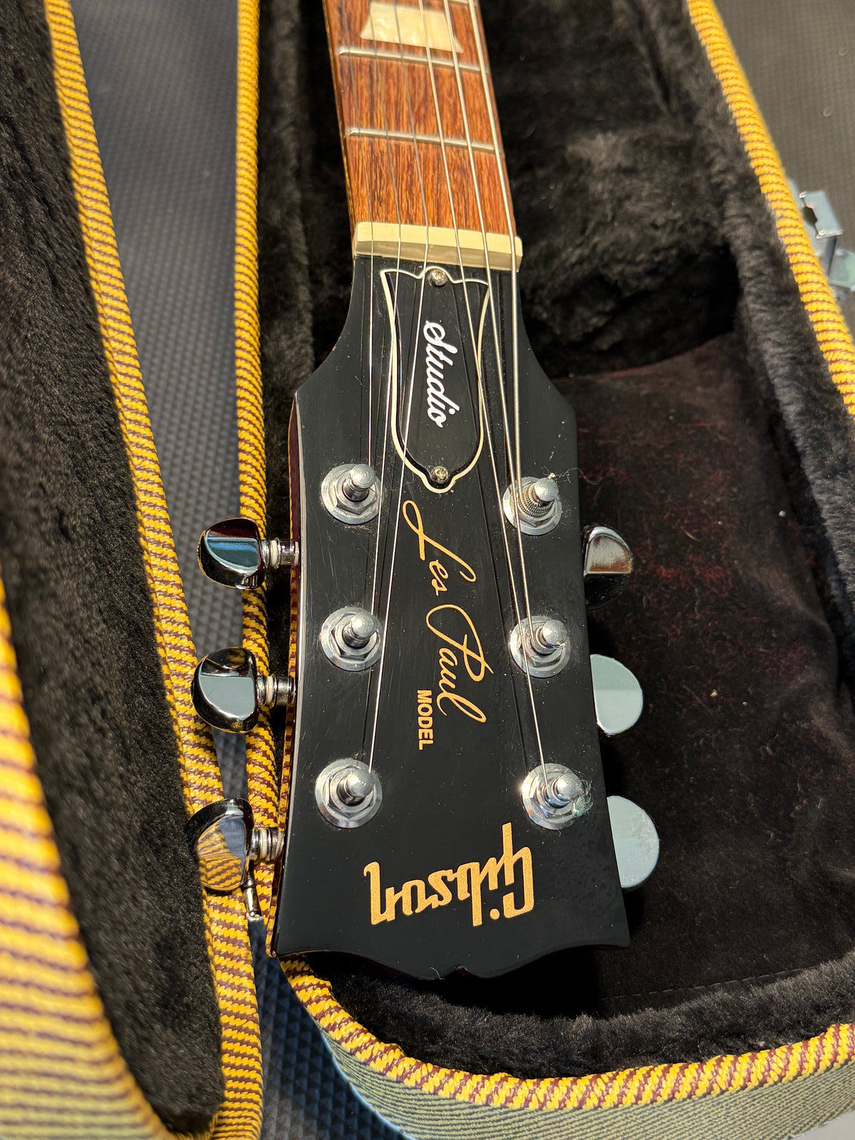 2017 Gibson Les Paul Studio T Wine Red w/ Duesenberg Les Trem II + HSC