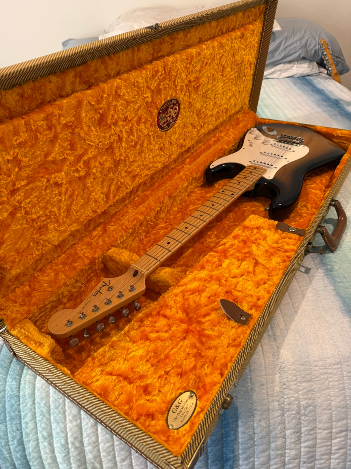 2004 Fender Custom Shop ’54 Stratocaster — Greg Fessler Masterbuilt — 50th Anniversary — COA & Two Cases